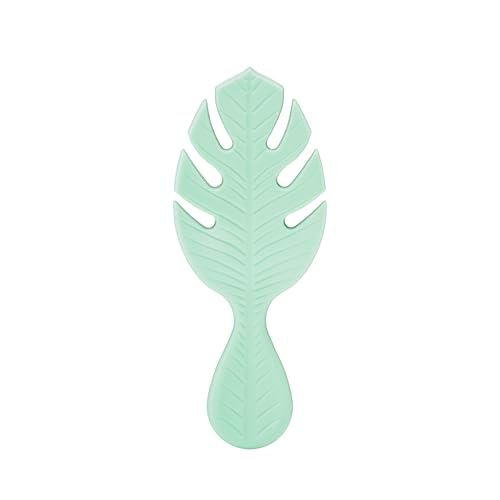 Wet Brush Go Green Mini Detangler, Green - Detangling Travel Hair Brush - Ultra-Soft IntelliFlex Bristles Glide Through Tangles & Gently Loosens Knots While Minimizing Pain, Split Ends & Breakage - Image 2