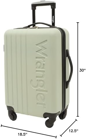 Wrangler Quest Luggage Set, Pelican, 2 Piece (30"/22") - Image 11