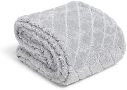 Vera Bradley Women's Fleece Solid Throw Blanket, Kingbird Plaid, 80 X 50