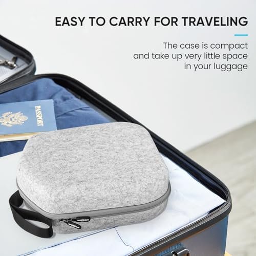 Hard Carrying Case Compatible with Meta Quest 3S/Quest 3/Oculus Quest 2/Vision Pro Official Original/Elite Strap VR Headset and Controller Accessories, Suitable for Travel and Home Storage - Image 8