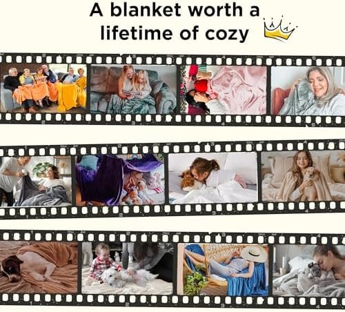Bedsure Fleece Throw Blanket for Couch Grey - Lightweight Plush Fuzzy Cozy Soft Blankets and Throws for Sofa, 50x60 inches - Image 6