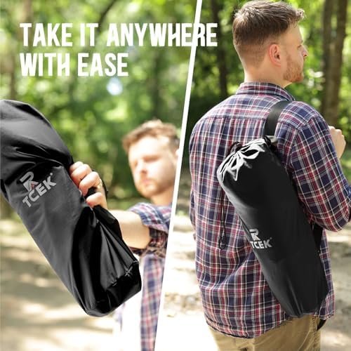 Swivel Portable High Back Camping Chair Small Compact Lightweight Folding Chairs for Adults, Outdoor Collapsible Backpack Chair for Camp, Travel, Sports, Easy Carry and Quick Setup - Image 6