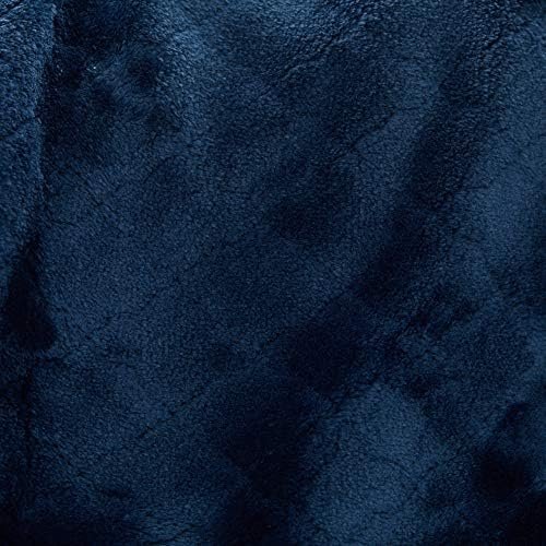 Outrageously Soft Convertible Cozee 2 in 1 Blanket and Pillow Combo- Oversized Lightweight Camping Throw That Folds Into Travel Pillow 60 x 70 Inches - Sapphire Blue - Image 7